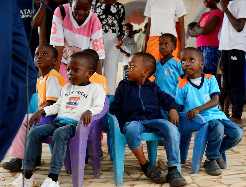 Learners at The Chosen Ones Comprehensive Academy